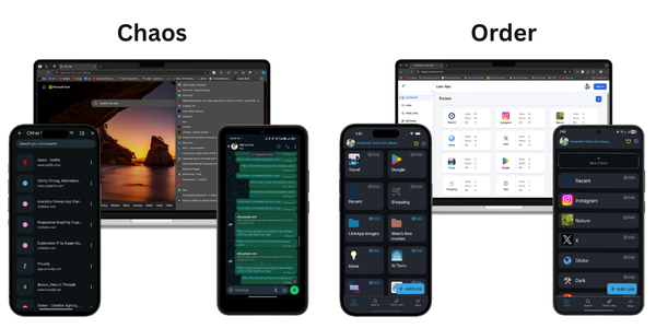 Chaos vs Order Illustration